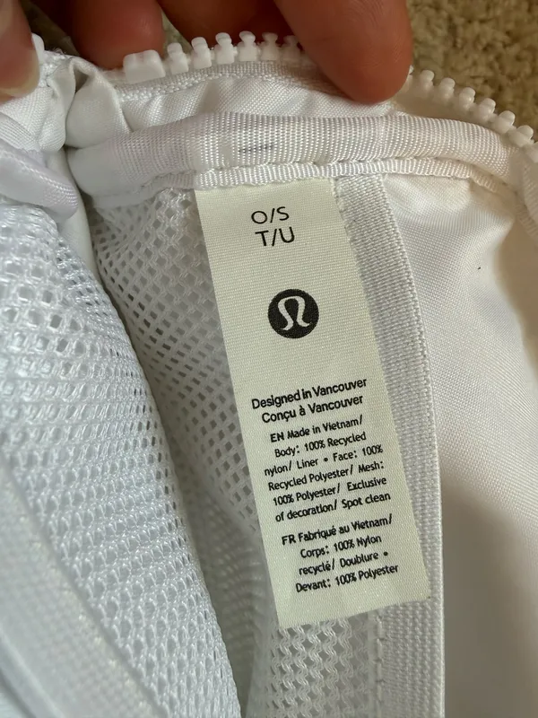 White Belt Bag Lululemon Everywhere 1L - Image 6