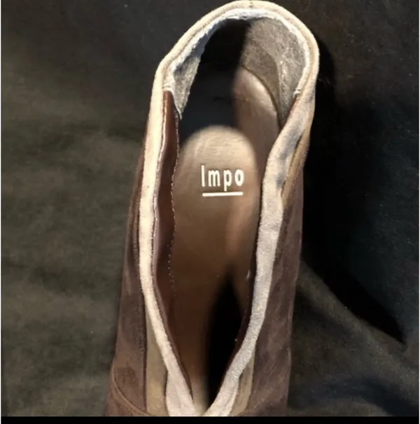 Impo Brown Suede Heels - Image 6