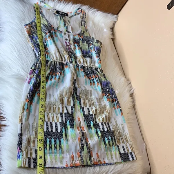 Tela Multicolor Racerback Dress Size XS - Image 8