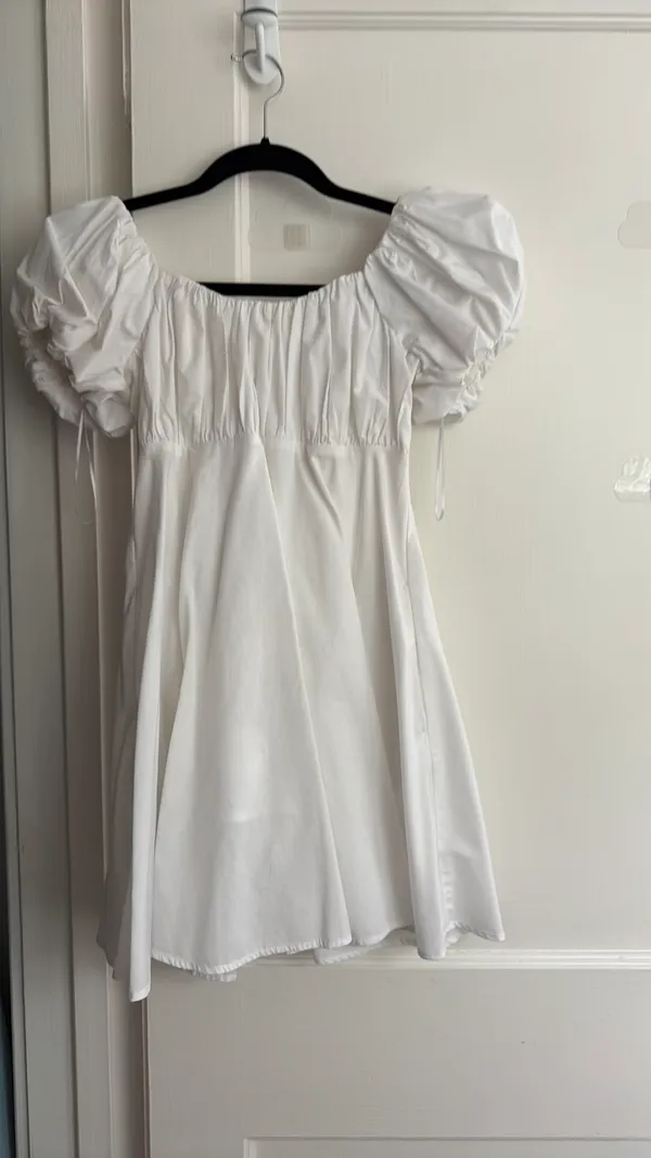 Abercrombie Puff Sleeve Mini Dress - Image 2