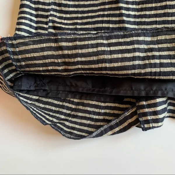 LOFT Vertical Striped Pencil Skirt Size 4 - Image 2