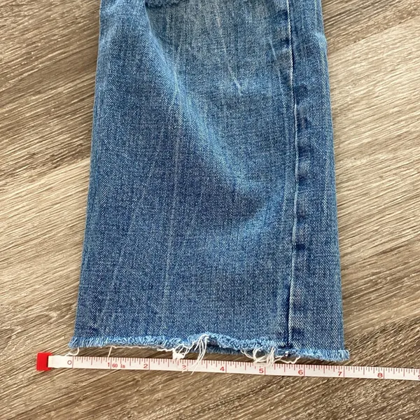 Abercrombie ultra high rise ankle straight leg jeans 25 0 short curve love - Image 11