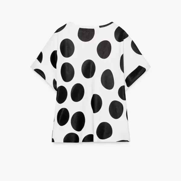 Zara ZW collection‎ polka dot top - Image 2