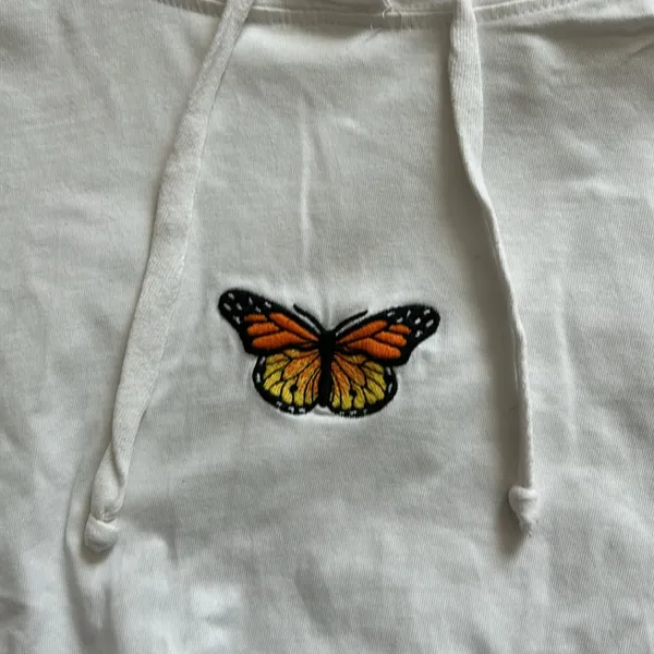 Brandy Melville butterfly hoodie - Image 2