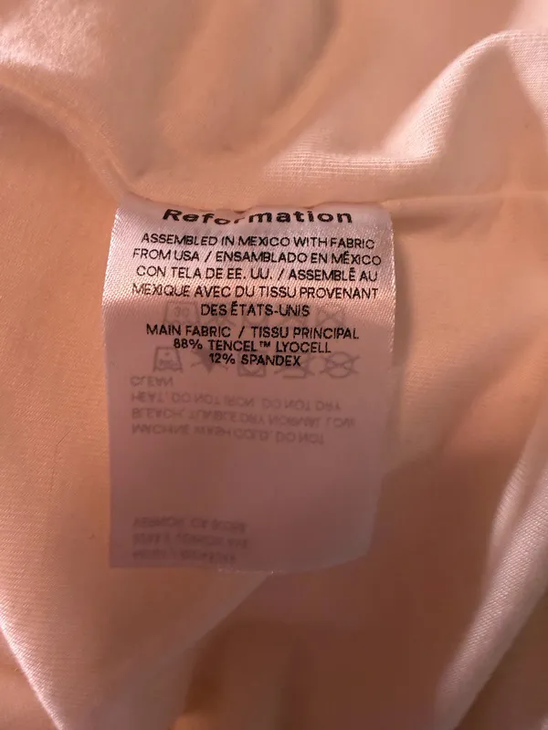 Reformation x Laura Harrier Etta Midi Dress Size Small - Image 6