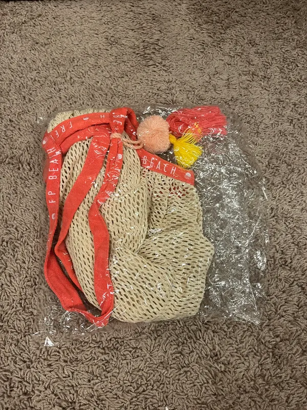 Free People Woven Tote Bag - Image 5