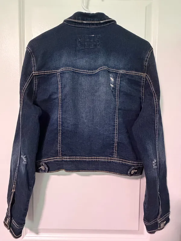 Amethyst Dark Denim Jean Jacket  - Image 9