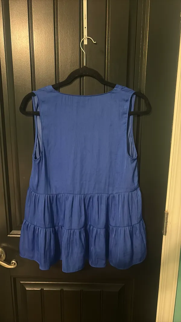 Naked Zebra deep blue top - Image 2