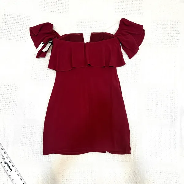 new Lovers + Friends small Primrose off shoulder v neck mini dress D1 3489 - Image 11