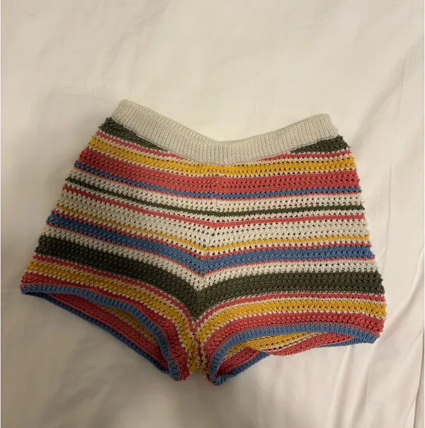 Zara Crochet Shorts - Image 3