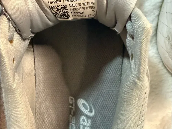 Asics Light Gray Athletic Sneakers - Image 7