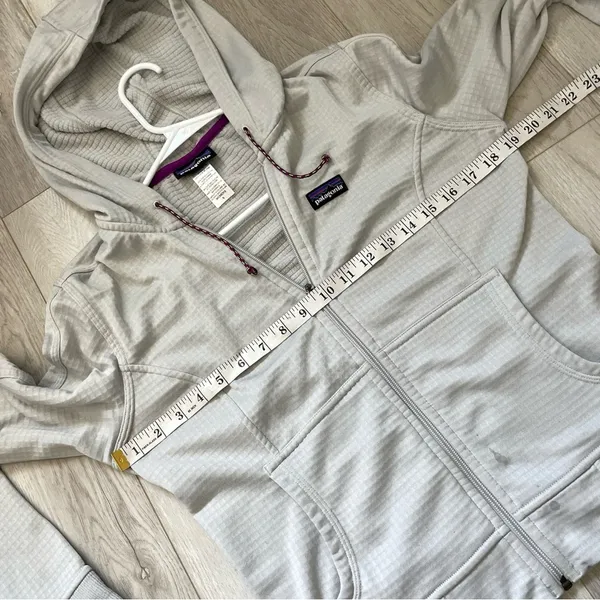 Patagonia Upslope Hoodie Jacket zip womens Gray (small) gorpcore outdoor hiking - Image 3