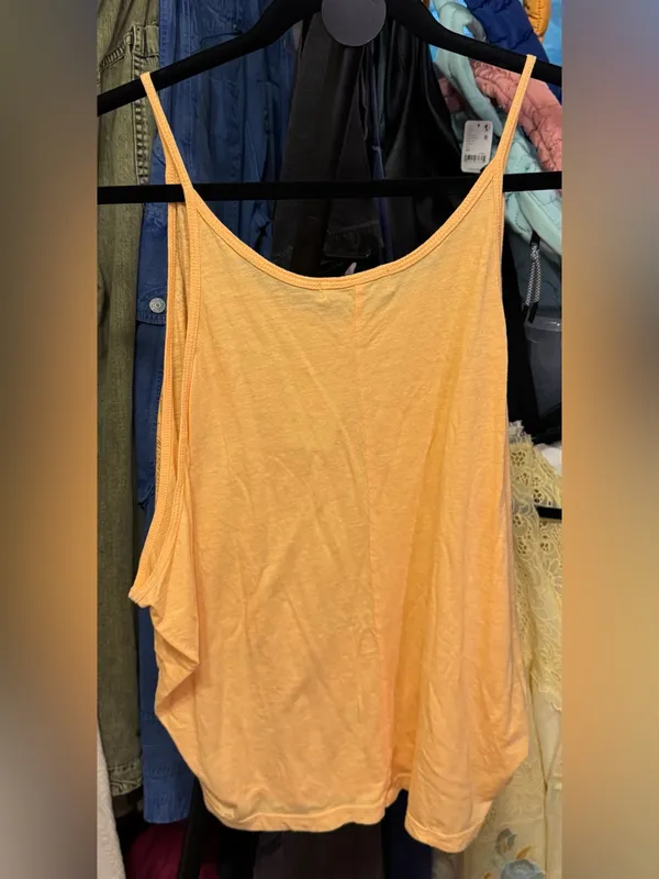 NWT Free People Ragabond Heirloom Tank - Sunburst Combo peach - Small - Image 9