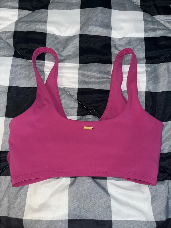 L*Space Active pink sports bra in a L #activewear #fitness - Image 2
