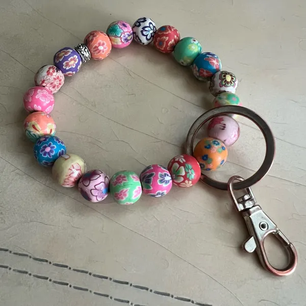 Etsy Beaded Wrist Keychain - Image 2