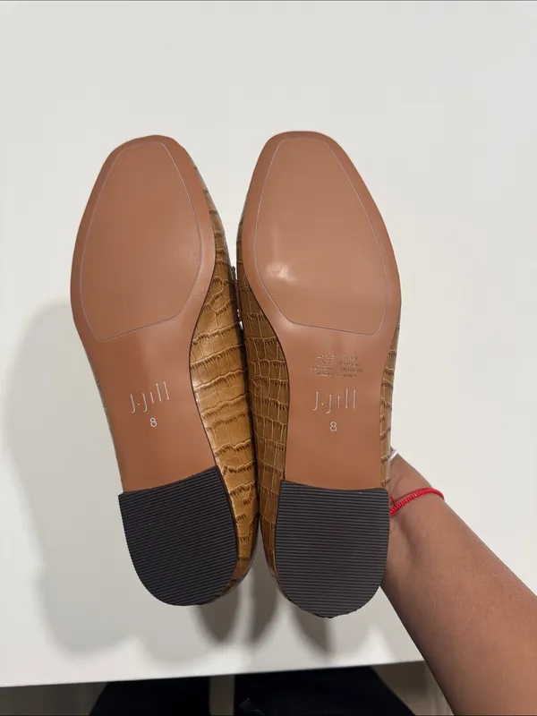 J.Jill Leather Flats Size 8 New No Tags - Image 2