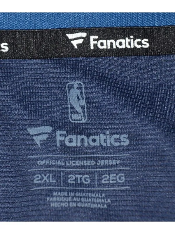 Fanatics Womens Blue Minnesota Timberwolves Towns #32 Jersey Shirt Top Size 2XL - Image 9