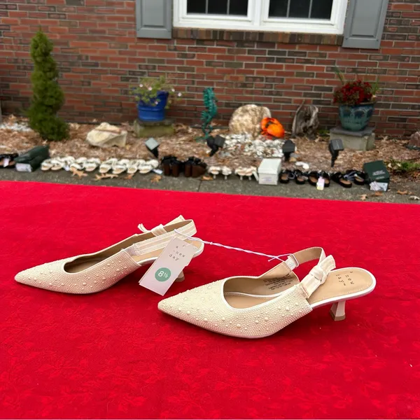 Women's Milan Slingback Heels - A New Day‎ size 8.5 wedding guest classy - Image 4