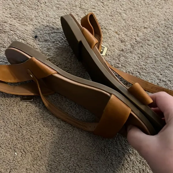 Steve madden Dina leather‎ sandals 10 - Image 4