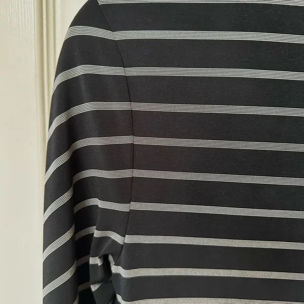 White House black Market black striped shirt - Image 6