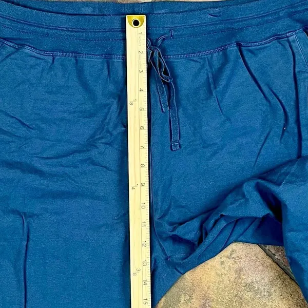 Weintee Women’s Blue Cropped Pants XX Large Plus Size XXL - Image 3