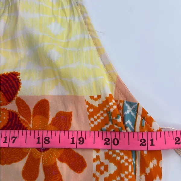 NWT Free People Tied To You Print Surplice Tank in Tropical Combo‎ Boho Summer - Image 6
