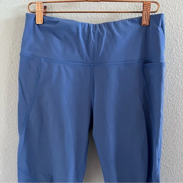Sweaty Betty Power 7/8 Length Legging Active Pants Blue Periwinkle Small - Image 4