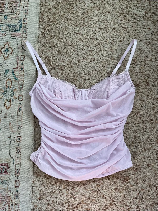 Garage Clothing Ally Mesh Peekaboo Bustier XS - Image 3