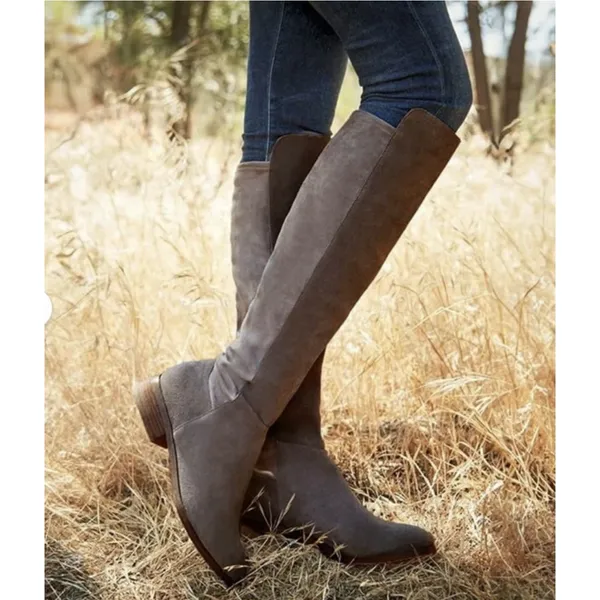 Lucky Brand Calypso Tall Pull-On Riding Boots in Ginger Size‎ 5 - Image 3