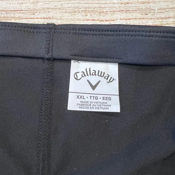 Callaway Womens Black Base‎ Layer Size XXL TTG EEG Golf Athletic - Image 5