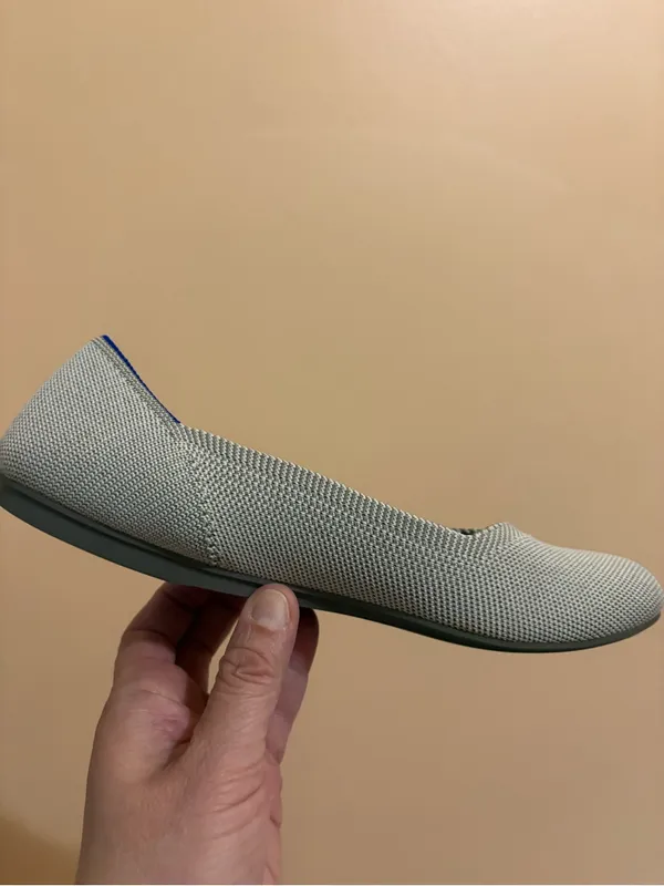Rothy’s The Daily Flats in Retired Flax Birdseye - Image 9