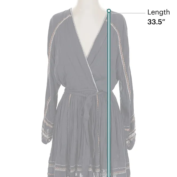 Free People Black Textured Casual Dress - Image 4