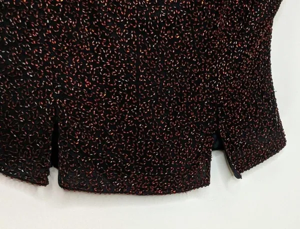 Laurence Kazar Vintage Beaded Top - Size L - GUC - Image 3