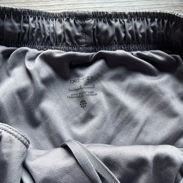 Nike Grey Dri-Fit Shorts - Image 2