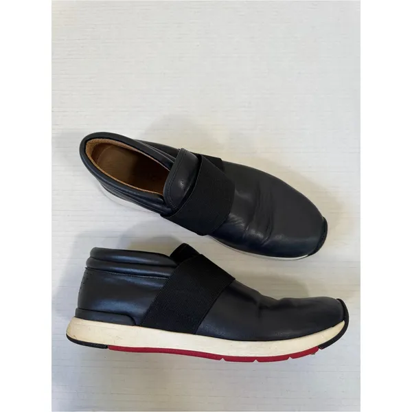 Vionic Black Leather Slip On Sneakers Womens 9 Comfort Work Shoes Casual - Image 5