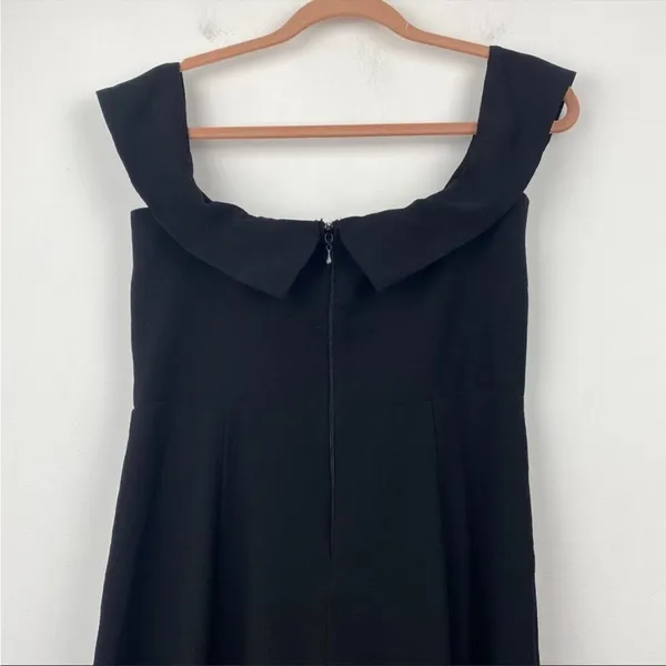 Show me your mumu upton off shoulder solid black high slit‎ maxi dress xxs - Image 6