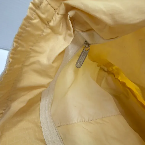 LeSportsac Classic Yellow Nylon Tote Bag - Image 7