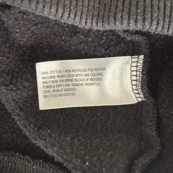 A New Day Black Quarter-Zip Women’s Sweatshirt Medium - Image 5