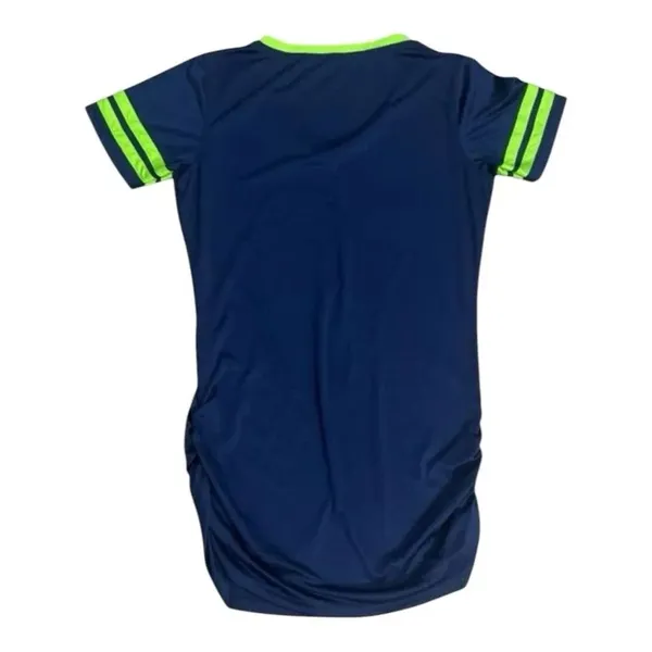Lady 12 Seattle Seahawks #16 Lockett Blue Green Tunic Dress Size L Rhinestone - Image 5