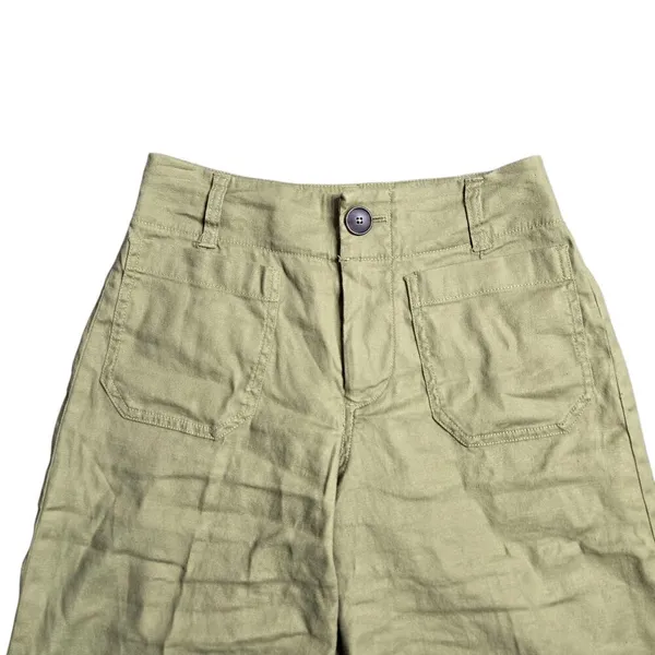 Anthropologie Maeve The‎ Colette Longline Linen Blend Shorts Size: 25 - Image 5