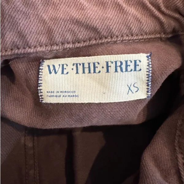 Free People We The Free Marci Cuffed Shortalls Size XS - Image 9