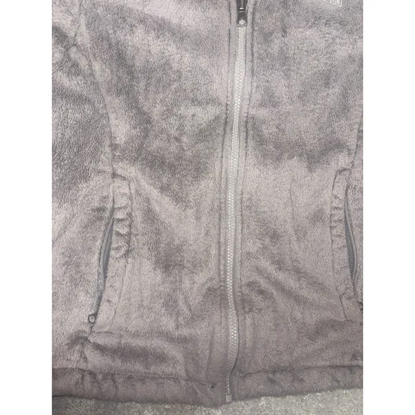 The North Face Osito Fleece Jacket‎ Womens Medium Gray Full Zip Soft High Pile - Image 10