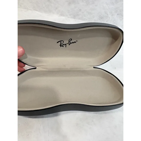 Ray-Ban Black‎ Hard Shell Sunglasses Case Clamshell Protective Eyewear Box - Image 7