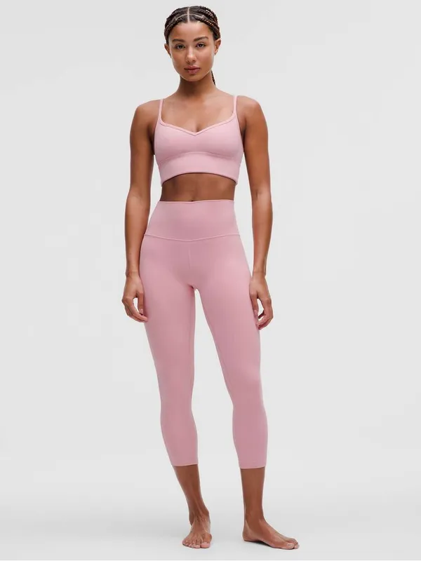 Lululemon Align Sweetheart Bra Pink Tide Square Dot - Image 10