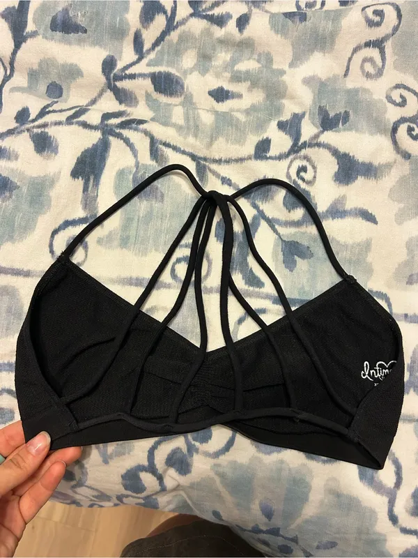 Intimately free people black strappy back bralette - Image 4