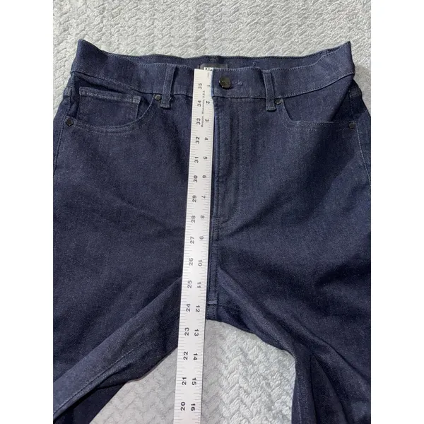 Express High Rise Skinny Jeans Dark Wash Denim Classic‎ Style Size 10 - Image 9