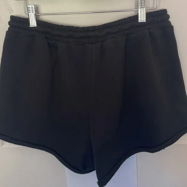 PE Nation Black Apex Sweat Shorts Large Streetwear Lounge - Image 4