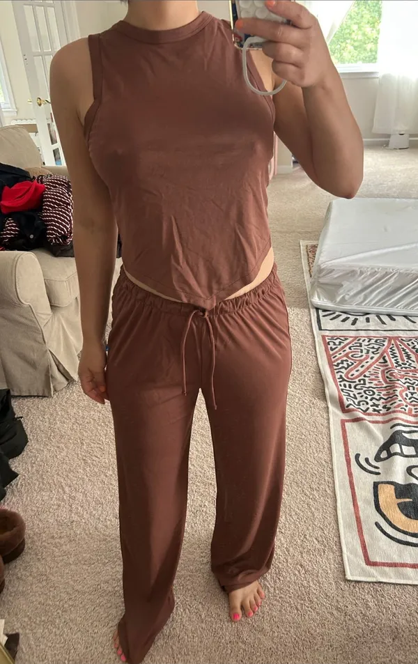 Zara flowy pants & top set. S - Image 2
