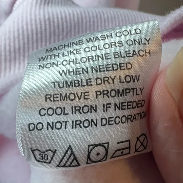 Vinyl Icons Big Bow Graphic Sweatshirt Pink Fleece Glittery Bow Chic Feminine XL - Image 12