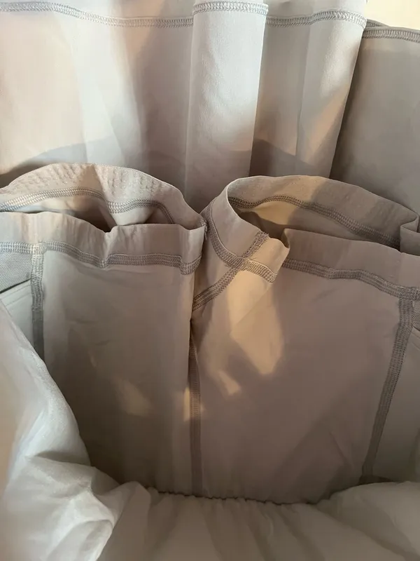 Lululemon Tennis Skirt Grey White - Image 2
